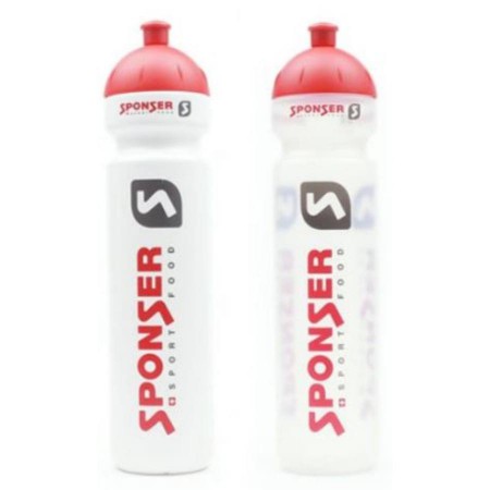 Sponser kulacs (1000ml) fehér-piros BPA-mentes 80-013_SPONSER_TKUL