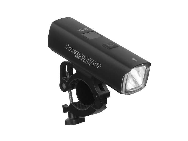 Lámpa első PROXIMA 1000 lm / 22-38 mm bilincs, USB-és, CREE XP-L2 LED (12002371) - AUTHOR 12002371_TLAPM