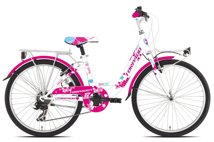 Kerékpár Torpado T611 KELLY MTB24 pink(fuxia)/fehér(21T) 21T611F_KPJ
