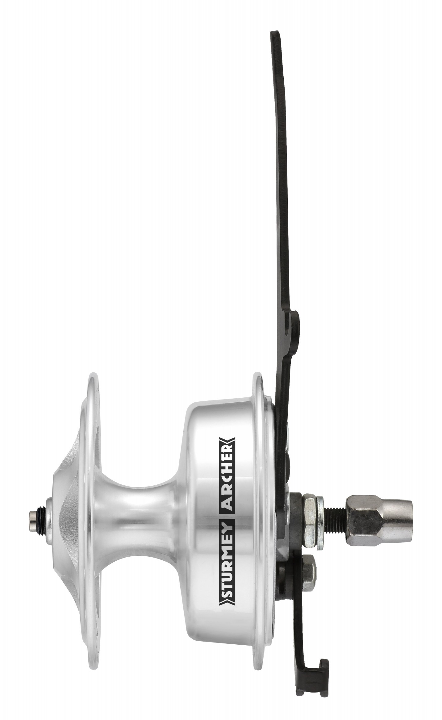 Agy első Sturmey X-FD alu. 70mm dobfékes 36H ezüst X-FD_AA