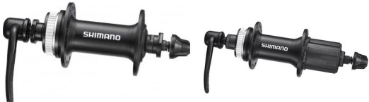 Agy Shimano párban, 100/135mm (HB-RM35), centerlock tárcsafékes, fekete, 36H AFHRM35AZAL5+AHBRM35AL5_AA