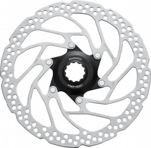 Féktárcsa SHIMANO CENTERLOCK Ø160mm, SM-RT30, csak műgyantás fékbetét használható SMRT30160_AF