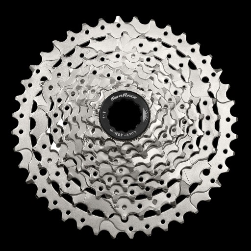 Kazettasor SunRace 9V 11-42T króm (CSM980 9AY) CSM9809AY_AKA