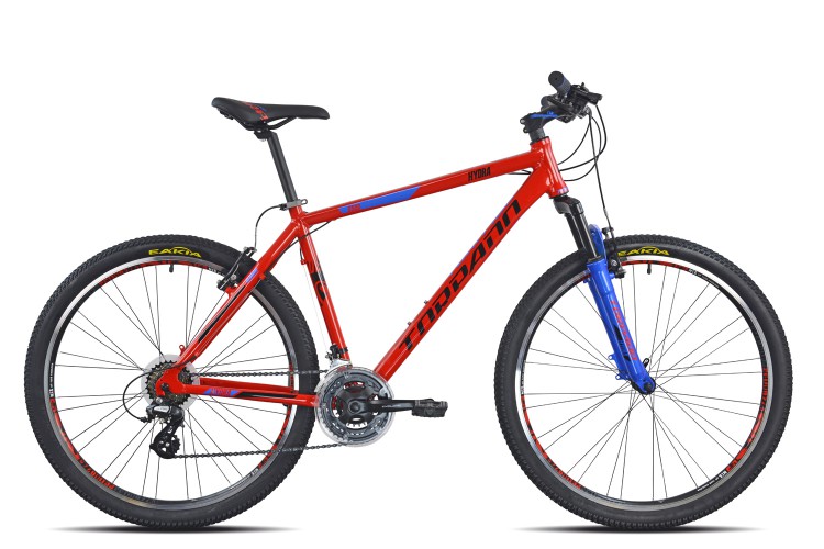 Kerékpár Torpado T790 HYDRA 27,5" piros 43 ALTUS 7x3 V-fékkel(22T) 22T790R43_KPM27