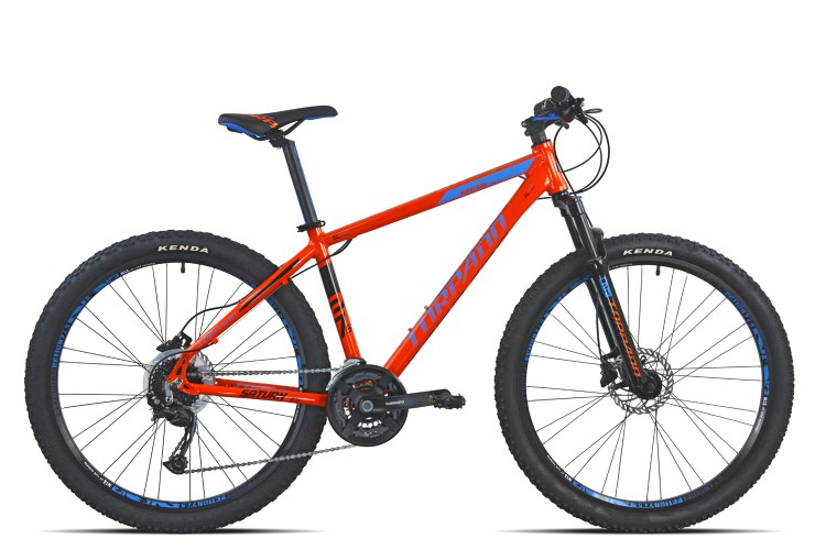 Kerékpár Torpado T770 27,5" SATURN 24seb. 43cm narancssárga SHIMANO ALIVIO 8X3, HIRAULIKUS fékkel(21T770A43) 21T770A43_KPM27