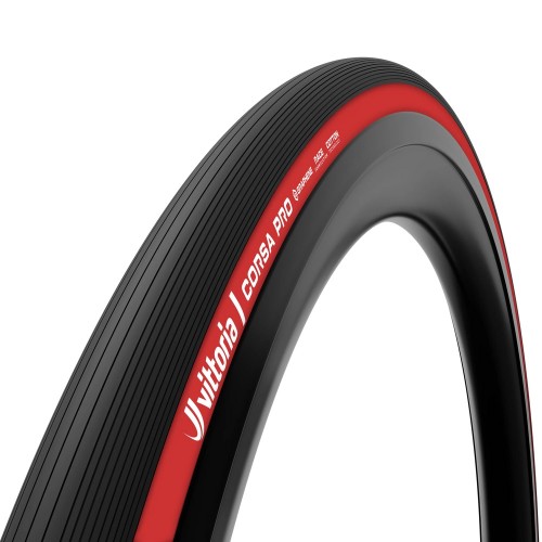 Külső Vittoria CORSA PRO TLR RED Limited 28-622 fekete/piros Graphene Silica 320TPI 208g 11A01175_AGK