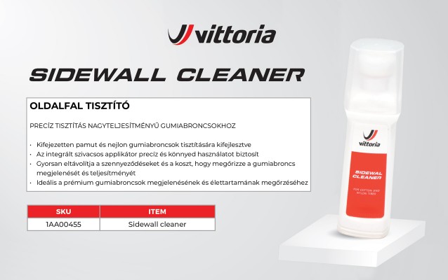 Vittoria gumi oldalfal tisztító 100ml (Sidewall Cleaner) 1AA00455_APEN