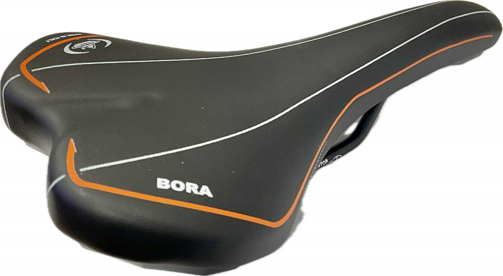 Nyereg Montegrappa 3021 AR BORA fekete/narancs 3021-AR_ANYE