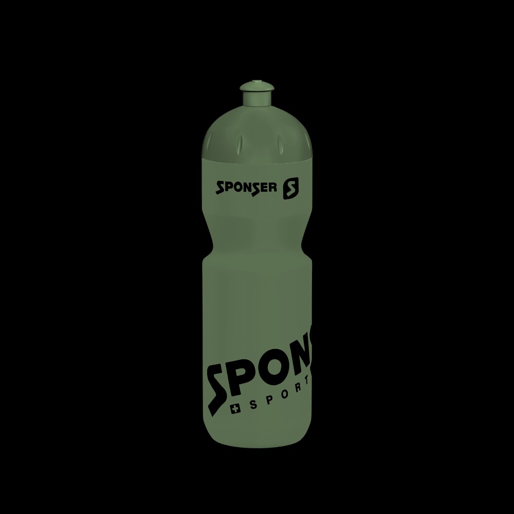 Sponser kulacs (750ml) - Olíva-fekete, BPA-mentes 80-012C-LA_TKUL