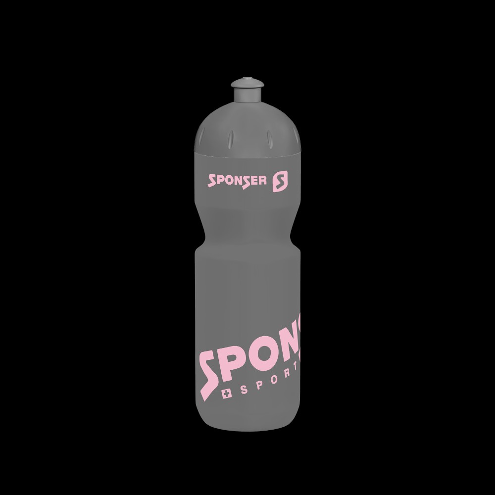 Sponser kulacs (750ml), szürke-rózsaszín BPA-mentes 80-012C-LA2_TKUL