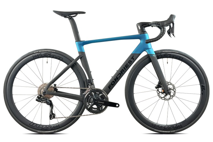 Kerékpár Fondriest GAND Ultegra DI2/ Vision SC45 full carbon 56 Petrol Blu 25F6GP56_KPO