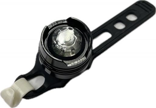 Lámpa első Ruby Diamond 3-funkciós gumi pántos fekete fy016els_TLAMP