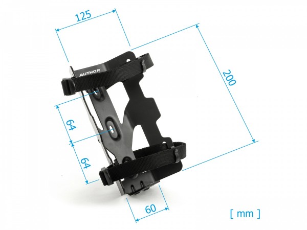 Csomagtartó villára ACR-F05-Alu fekete (15201312) AUTHOR 32 15201312_TCSOM