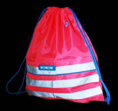 FUN SPORT BAG fényvisszaverő zsák rózsaszín - WOWOW W013513_TTASK
