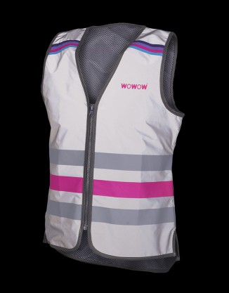 Lucy mellény FULL REFLECTIVE/PINK 3XL - WOWOW 012207_RME