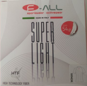 F-ALL SUPER LIGHT 54gr., HIGH TECHNOLOGY FIBER (HTF)rövid ujjú póló Női Fehér S/M, AKCIÓS! 243-W S/M_RME