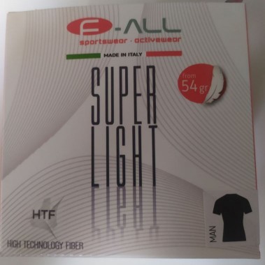 F-ALL SUPER LIGHT 54gr., HIGH TECHNOLOGY FIBER (HTF) rövid ujjú póló Férfi, Fekete L/XL, AKCIÓS! 128-B L/XL_RME