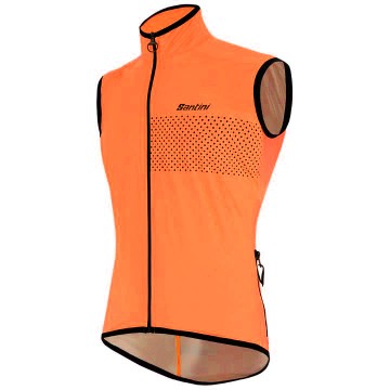 Mellény Santini GUARD NIMBUS szél/eső fluonarancs S 2W55175GUARDNIMB-FLUOORANGE-S_RME