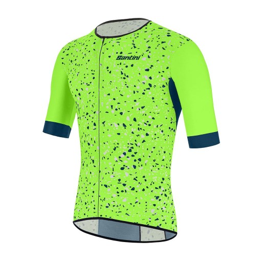 Mez Santini SLEEK PIETRA rövid ujjú fluozöld L 1T63SS00SLEEKPIET-FLUO GREEN-L_RME