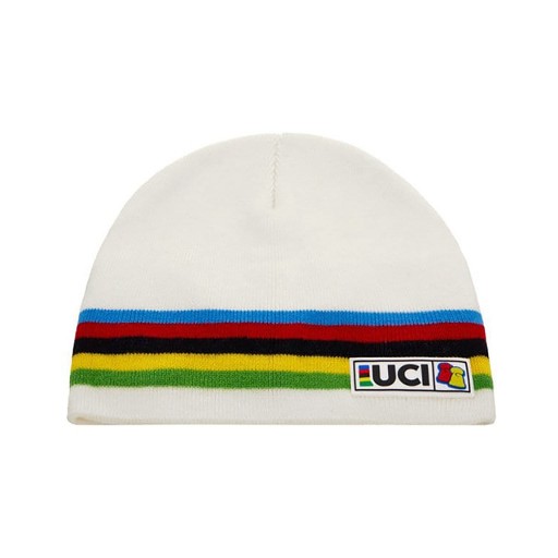 Sapka Santini UCI Rainbow BBH BEANIE téli fehér (BBH310) SP480BBHBEANIWHITE_RSK