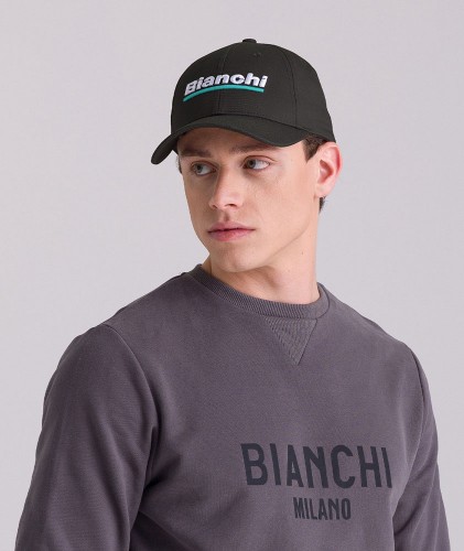 Sapka Santini BIANCHI baseballsapka sötétkékesszürke BI461COTCLASSGREY_RSK