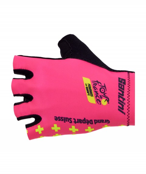 Kesztyű Santini  TOUR DE FRANCE WOMEN fuxia M RE367CLSUIS6TDFM_RSK