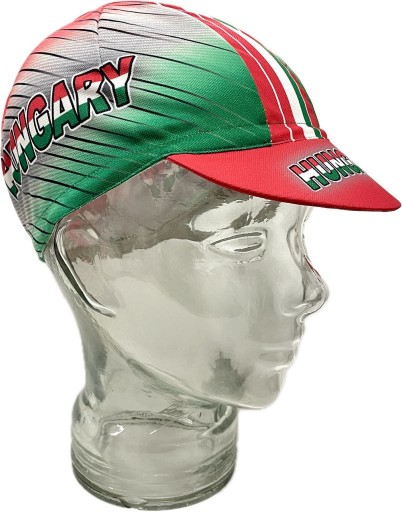 Ruházat sapka kerékpáros Hungary színes (mez anyagú) hun_RE