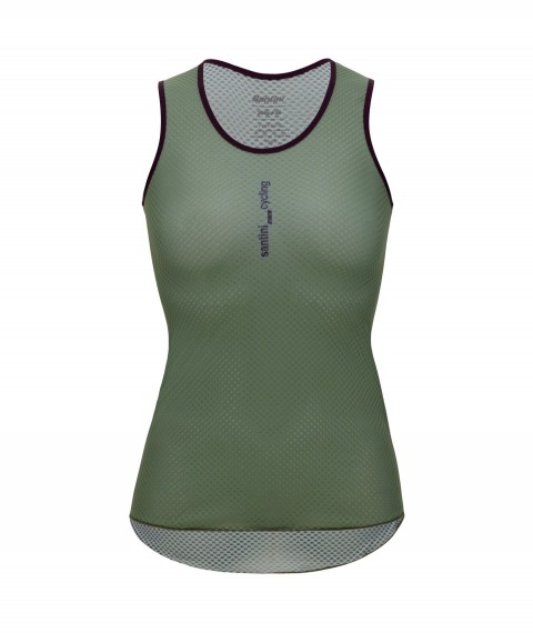 Aláöltöző Santini LIEVE Baselayer női ujjatlan zöld M BW65GLLLIEVE-GREEN-M_RE