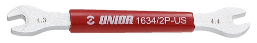 Unior 1634/2P-US (4,3x4,4), kétoldalas küllőkulcs, Shimano (624951) 624951_SZER