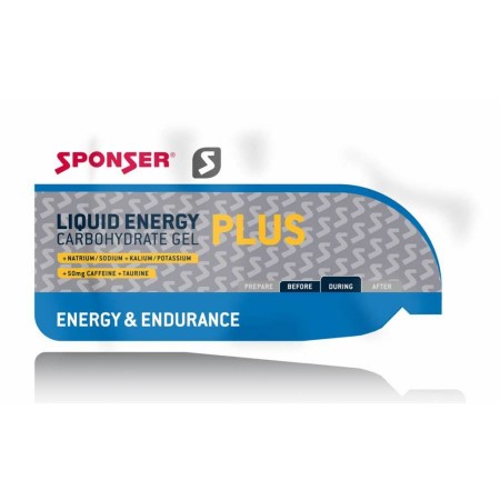 Sponser Liquid Energy Plus gél 35g, tasakos, natúr (enyhén mézes) 80-403_ET