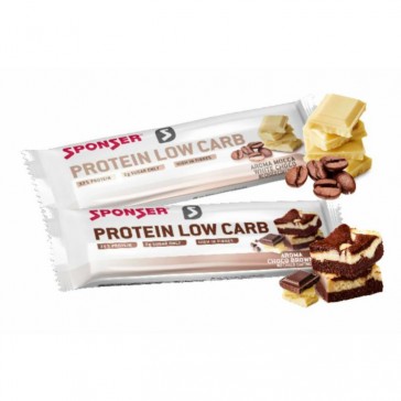 Sponser PROTEIN LOW CARB 50g Brownie/Csokoládé - (Fehérje szelet) 80-877_ET