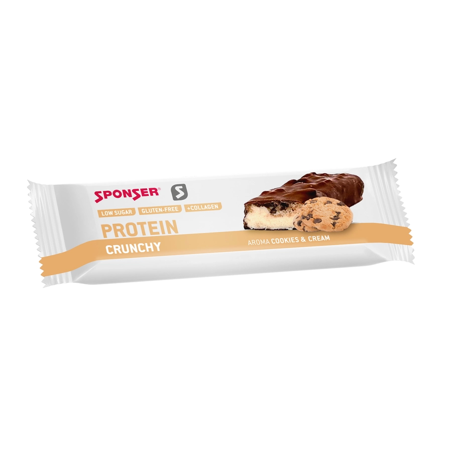 Sponser Protein Crunchy Collagen 50g, Keksz-kókuszkrém 10755_ET