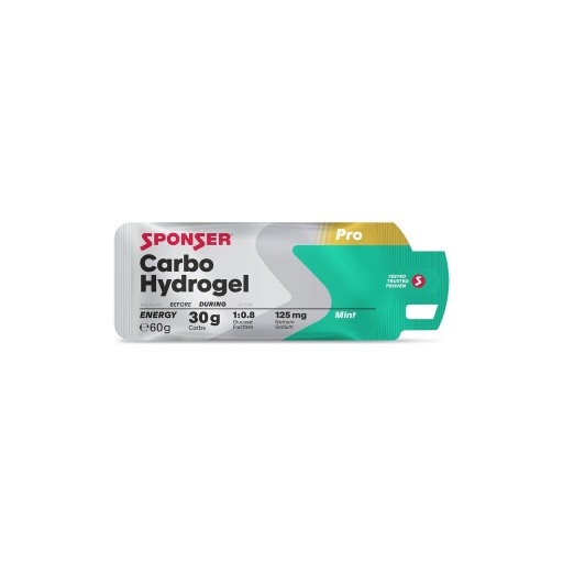 Sponser CARBO HYDROGEL 60g tasak Menta Energia zselé 17422_ET
