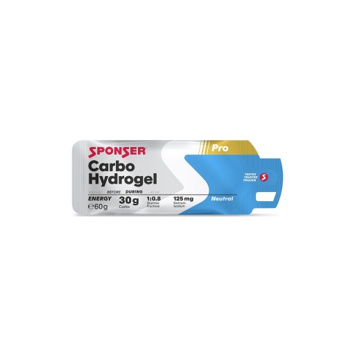 Sponser CARBO HYDROGEL 60g tasak Natúr Energia zselé 17420_ET