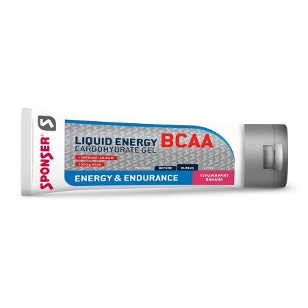 Sponser LIQUID ENERGY BCAA GEL 70g tubus Banán-Eper Energia zselé 17400_ET