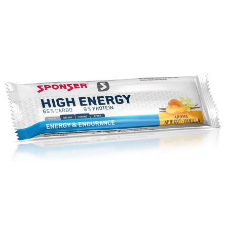 Sponser HIGH ENERGY 45g Sárgabarack-Vanília Energiaszelet 15030_ET