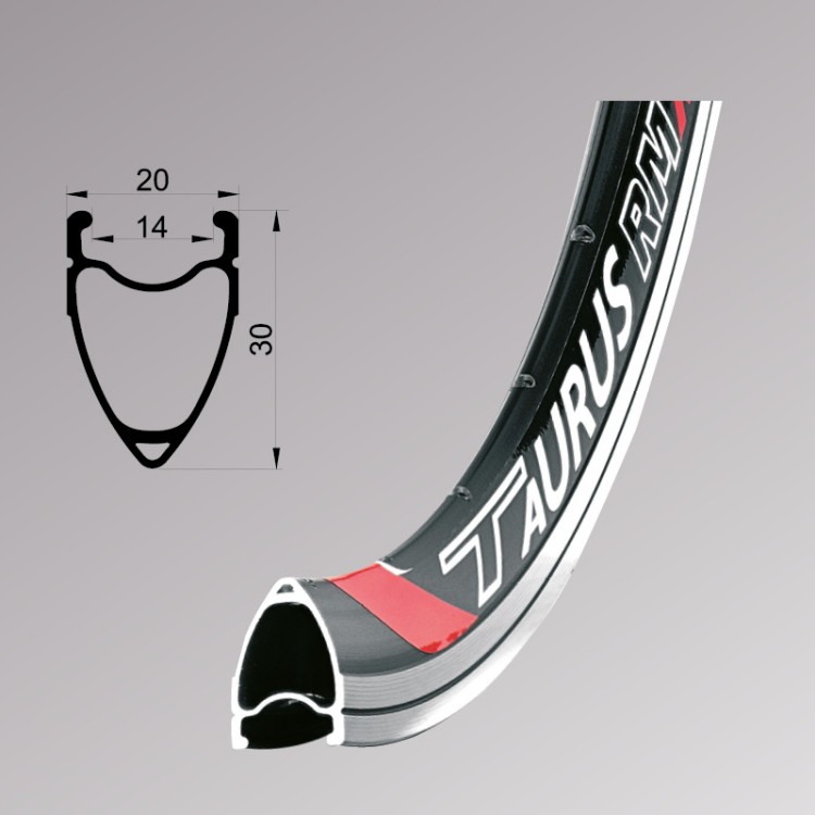 Felni REMERX TAURUS 622x14 32H fekete KÖSZÖRÜLT fékfelületes TAURUS32BAGBS_AFEL