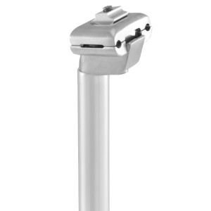 Nyeregcső (EASY) UNO 27.2x350mm ezüst 421750440_ANYECS