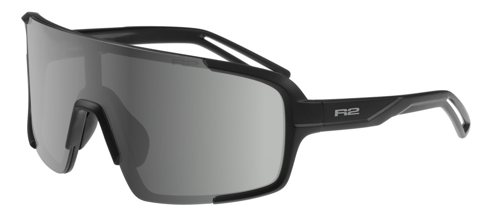 Szemüveg R2 IMPULSE AT028F fekete/füst lencse ütésvédelemmel   tok AT028F_TBU