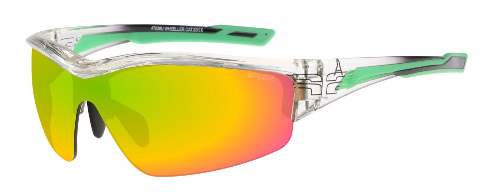 Szemüveg R2 WHEELLER AT038U, szintelen/sárga lencse   tok AT038U_TBU