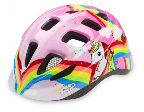 Bukósisak R2 BUNNY baby  ATH28U/XS pink pónis  (48 - 52 cm) ATH28U/XS_TBU