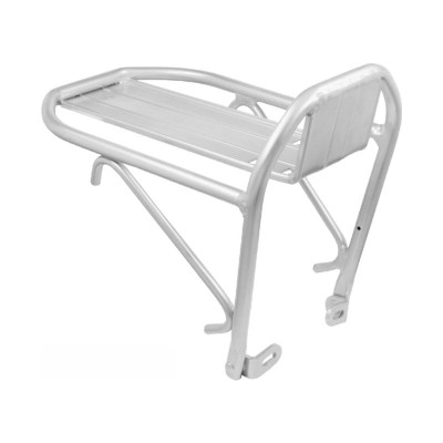 Csomagtartó MVTek első, féktüskére szerelhető, 24-28coll alu, ezüst-szürke, Max:10kg 307790205_TCSOM