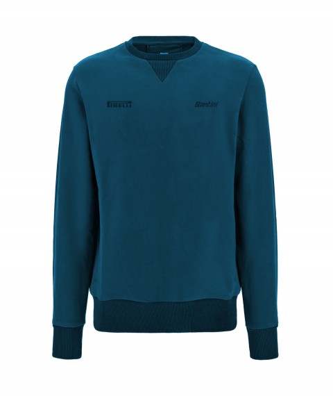 PIRELLI - pulóver XXL-es, PETROLIO kék - SANTINI RE400GLL4PSCPETROLIOXXL_RME